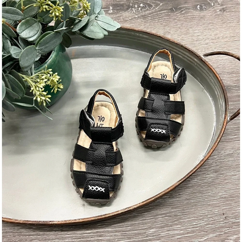 Black‎ Boutique Sandals Toddler Size 9 New